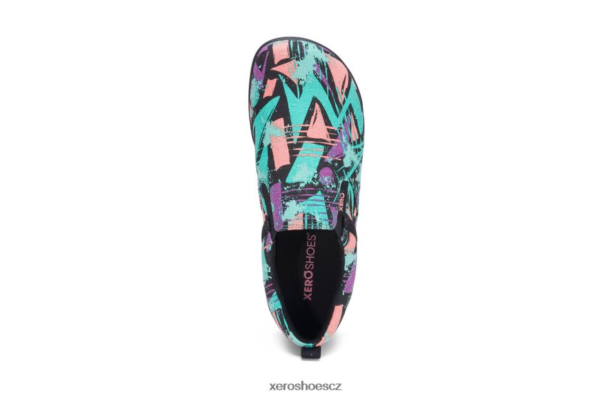 Z420TP161 spektra zelená Xero Shoes aptos - ležérní konopné plátno slip-on - dámské