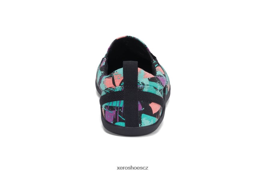 Z420TP161 spektra zelená Xero Shoes aptos - ležérní konopné plátno slip-on - dámské