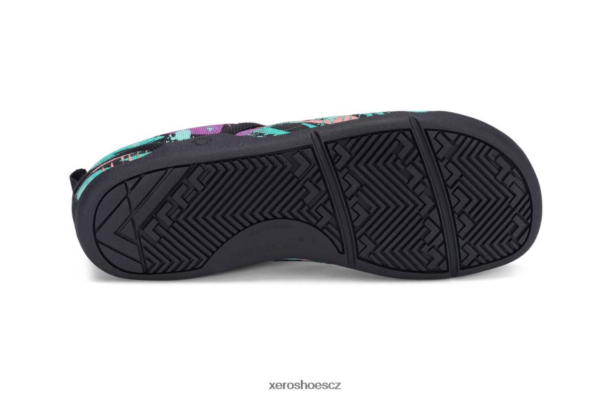 Z420TP161 spektra zelená Xero Shoes aptos - ležérní konopné plátno slip-on - dámské