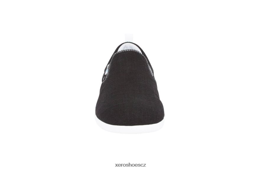 Z420TP162 Černá Xero Shoes aptos - ležérní konopné plátno slip-on - dámské