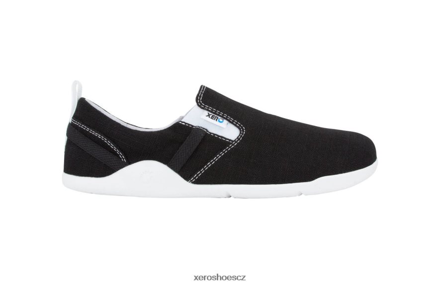 Z420TP162 Černá Xero Shoes aptos - ležérní konopné plátno slip-on - dámské