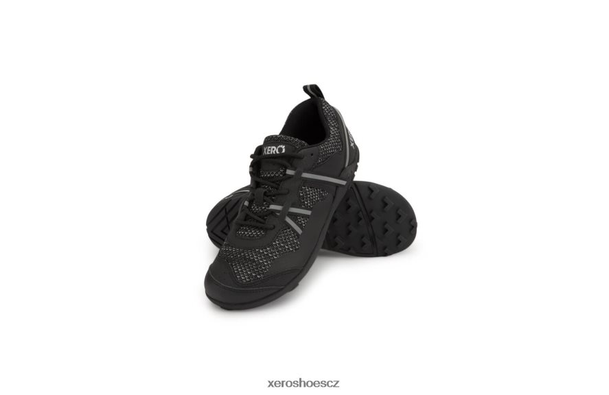 Z420TP166 Černá Xero Shoes terraflex ii - trailová běžecká a turistická obuv - dámská