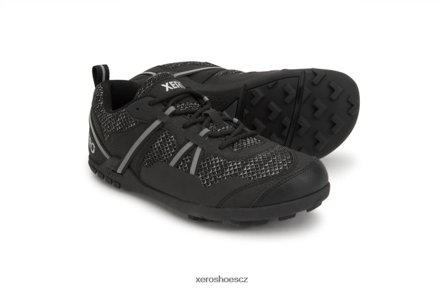 Z420TP166 Černá Xero Shoes terraflex ii - trailová běžecká a turistická obuv - dámská