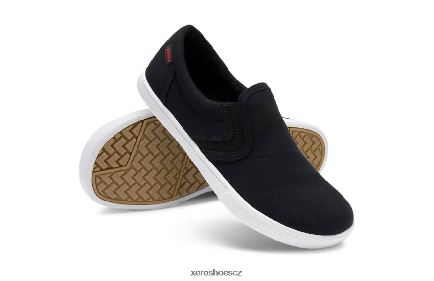 Z420TP263 Černá Xero Shoes dillon canvas slip-on - ikonické, nízkoprofilové tenisky
