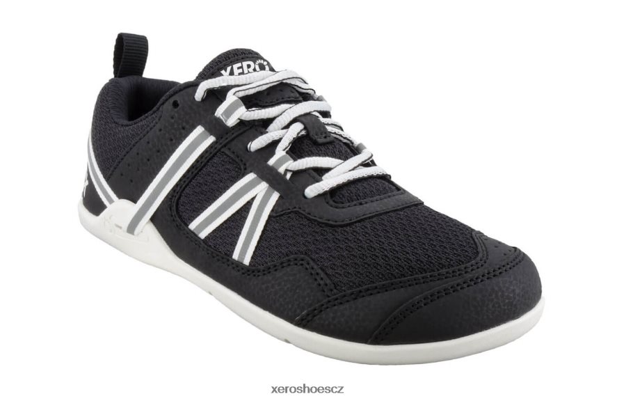 Z420TP264 Černá bílá Xero Shoes Prio běžecká a fitness obuv - dámská